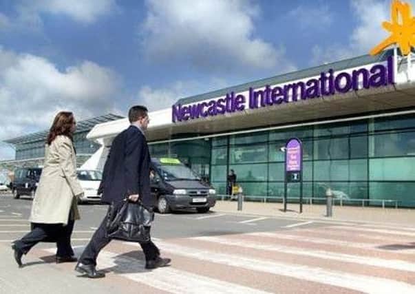 Newcastle Airport.