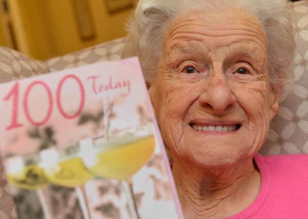 Annie Gallagher turns 100 year old