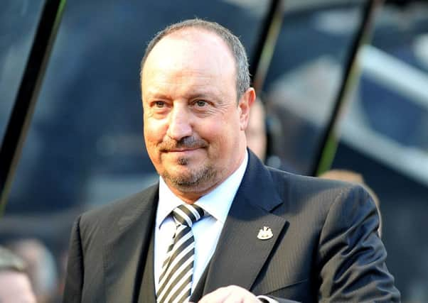 Newcastle United boss Rafa Benitez.