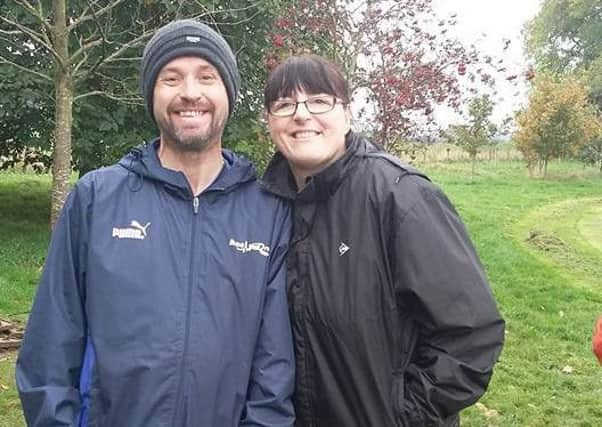 Alfie Leggett who is still battling with his grief after losing his son Jack. With partner and Jack's mum Susan Clarkson