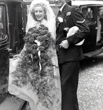 Ron and Margaret Drummond as they celebrated their wedding anniversary.