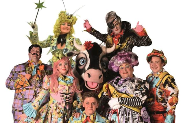 The cast of Jack and the Beanstalk