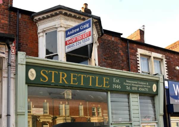 The former Strettle store in Westoe Road.