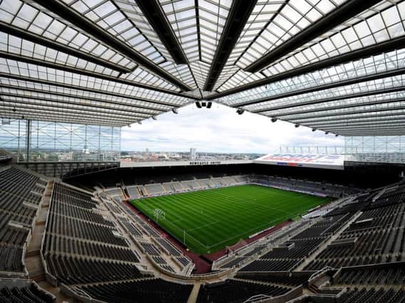 The man was assaulted on his way to watch Newcastle United at St James's Park.