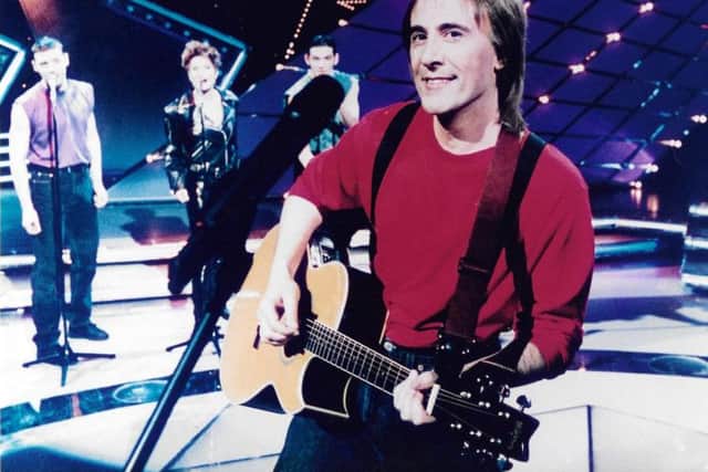 Wavis as Steve Harley on Stars In Their Eyes.