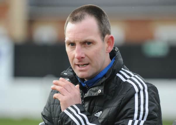 Hebburn Town FC manager Scott Oliver