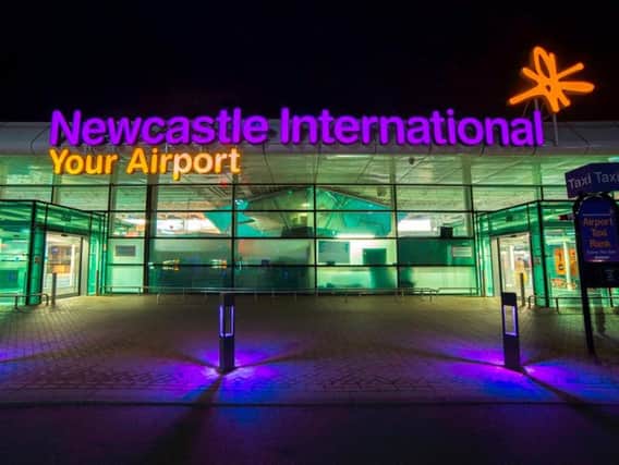 Newcastle International Airport achieved an on-time performance of more than 90% last year.