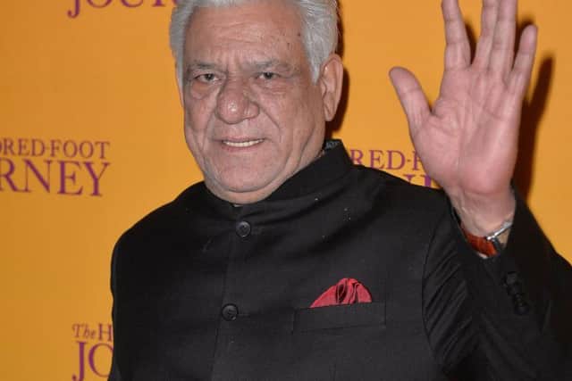 Om Puri, star of cult British film East Is East, who has died aged 66. PRESS ASSOCIATION Photo