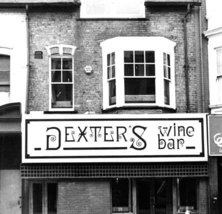 Dexters Wine Bar , pictured in April 1989.