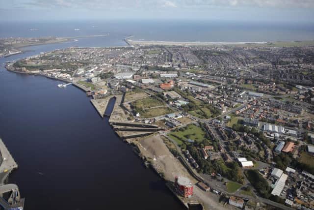 The site earmarked for development in South Shields.