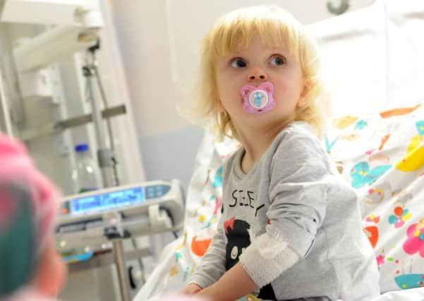 Sophie Maxwell at The Children's Heart Unit Freeman hospital