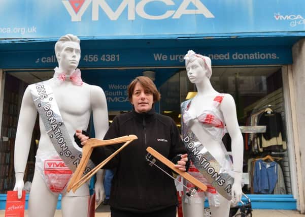 King Street's YMCA store is in need of donations. Manager Sue Glossop-Freebody