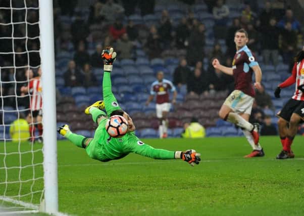 Sam Vokes scores the opening goal