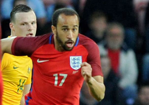 Andros Townsend won an England recall while with Newcastle last season