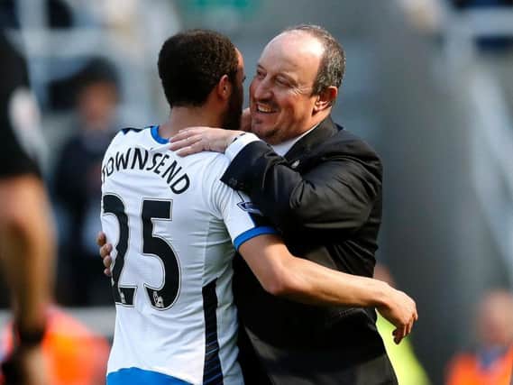 Andros Townsend and Rafa Benitez. Could they be reunited this month?