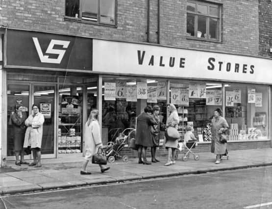 The official opening of the Value Stores shop in Frederick Street, South Shields, on July 2, 1969.