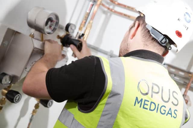 Opus Medigas installs gas delivery systems.
