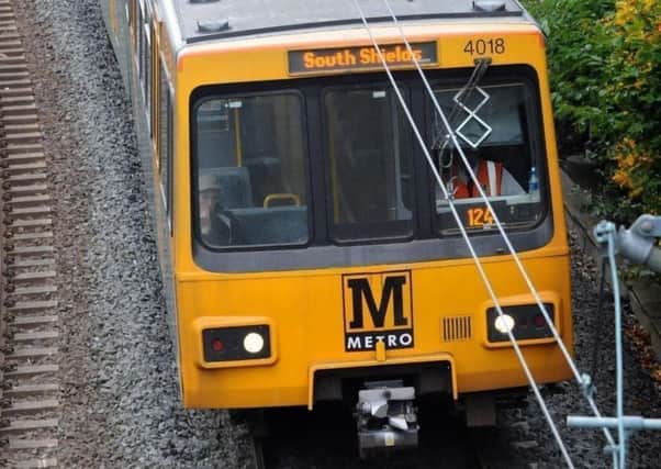 Metro service have been hit by delays due to overhead line problems.