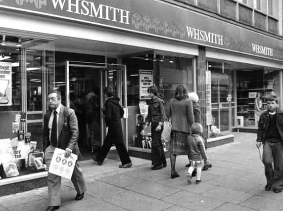 W H Smith, in King Street, in July 1979.