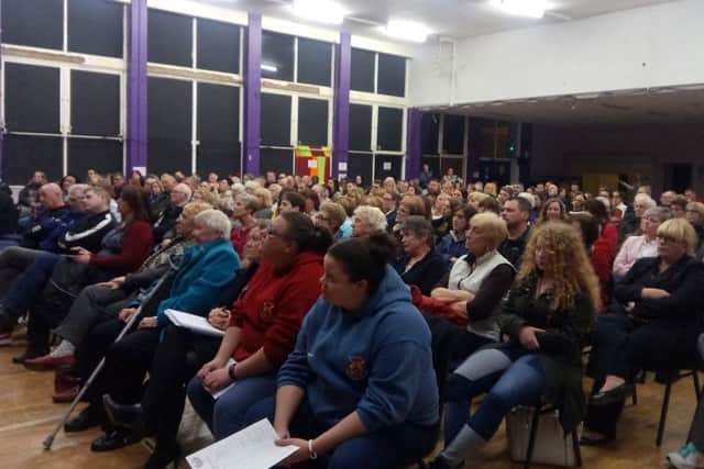 Residents gather over closure fears