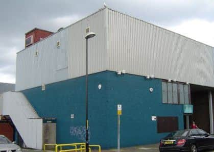The derelict club around 10 years ago.