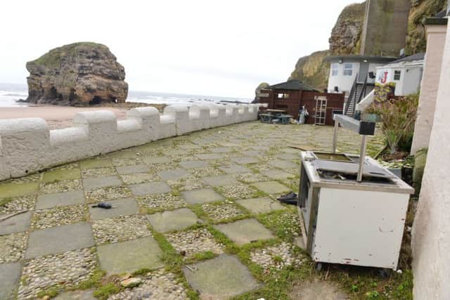 Council bosses have ordered for the rubbish to be removed from outside the Marsden Grotto.