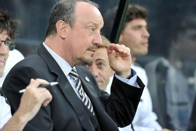 Newcastle United manager Rafa Benitez