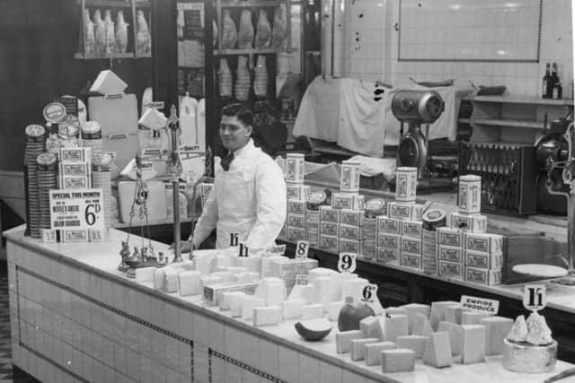 A greengrocer's shop.