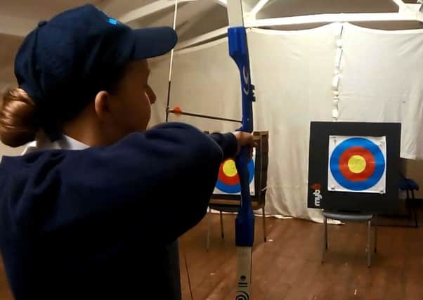 Sea Cadets learn archery skills