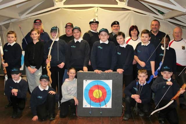 Whitburn Archers with Hebburn Sea Cadets