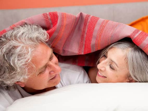 44% of over-65s surveyed say they still make love at least once a month.
