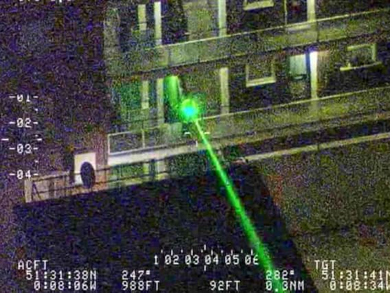 Police will soon have new powers to deal with those responsible for laser-pen attacks.