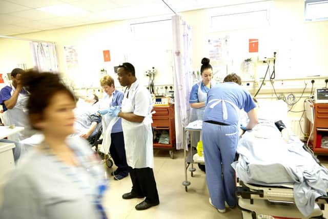 The regions hospitals face big funding cuts.