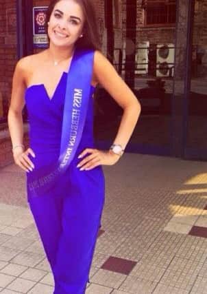 Rachael Dawson is a finalist in Top Model of Sunderland.