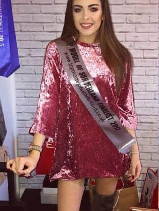Rachael Dawson is a finalist in Top Model of Sunderland.