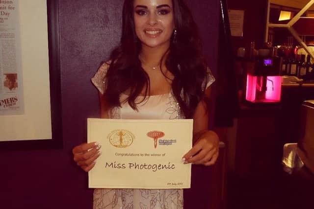 Rachael Dawson is a finalist in Top Model of Sunderland.