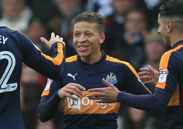 Newcastle United's Dwight Gayle.