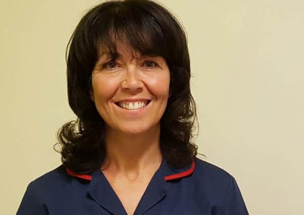 Val Campbell, a paediatric diabetes specialist nurse at South Tyneside District Hospital.