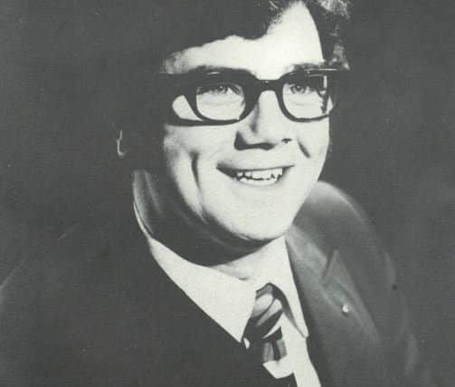 Jacks grandfather Thomas Duffy, who performed as Alan Fox, in 1977.