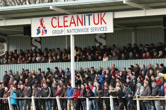 A huge crowd is set to be in attendance at Mariners Park for tomorrows quarter-final tie. Image by Peter Talbot.