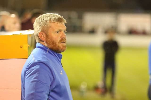 Graham Fenton insists his South Shields side have achieved nothing yet. Image by Peter Talbot.