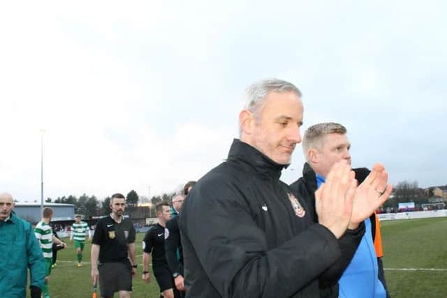 South Shields management duo Lee Picton and Graham fenton