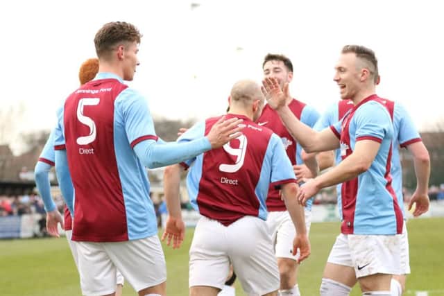 South Shields FC are hoping for a first-ever appearance at Wembley. Image by Peter Talbot.