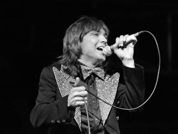 David Cassidy pictured during his heyday. Picture: PA.