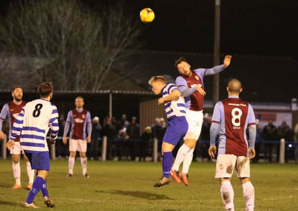 South Shields attack in last night's win at Newcastle Benfield. Picture by Peter Talbot