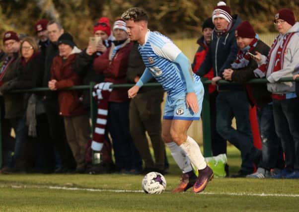 South Shields' Alex Nicholson. Picture by Peter Talbot.