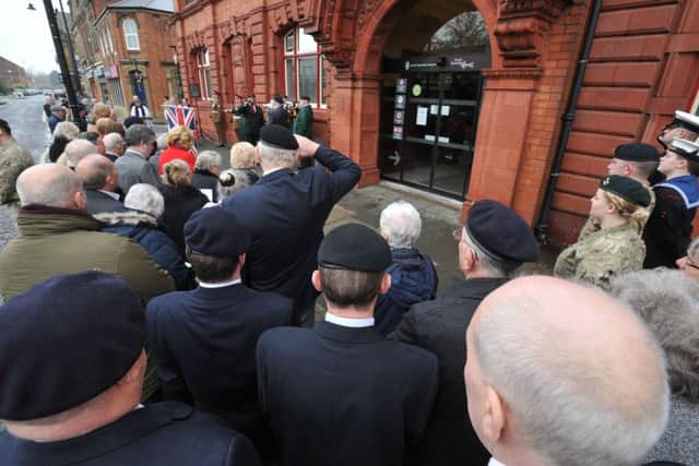 The memorial will stand as a permanent tribute to those from Jarrow who have lost their lives in conflicts.