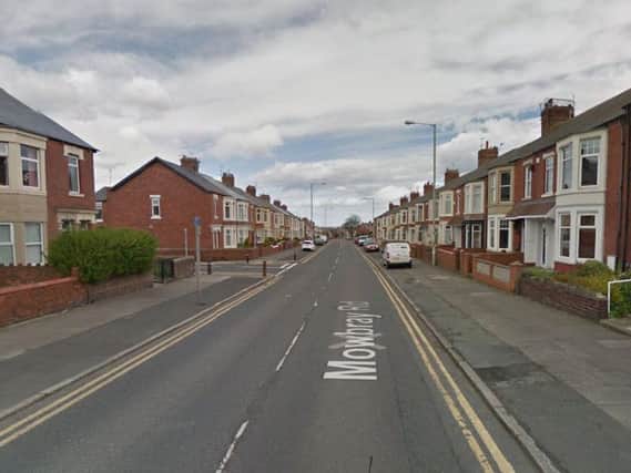 The fire was in a flat on Mowbray Road, in South Shields. Image by Google Maps.