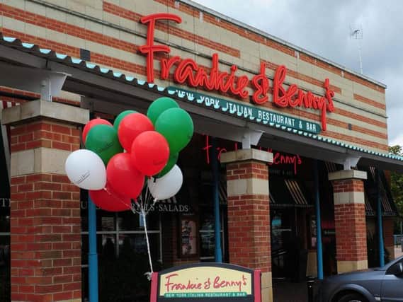 More under-performing Frankie & Benny's restaurants are to close. Pic: PA.