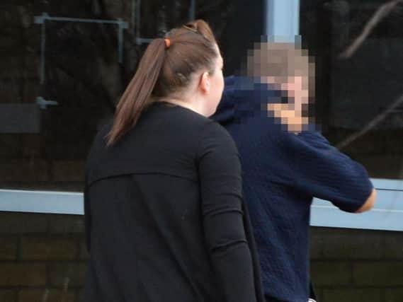 Ashleigh Turbitt making one of her appearances at South Tyneside Magistrates' Court.